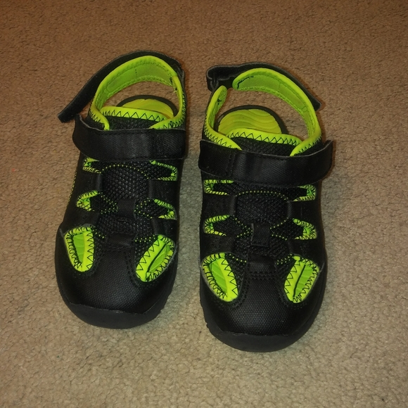 Water Shoes Rugged Outback sz 11 Neon Green/Black - Picture 5 of 5